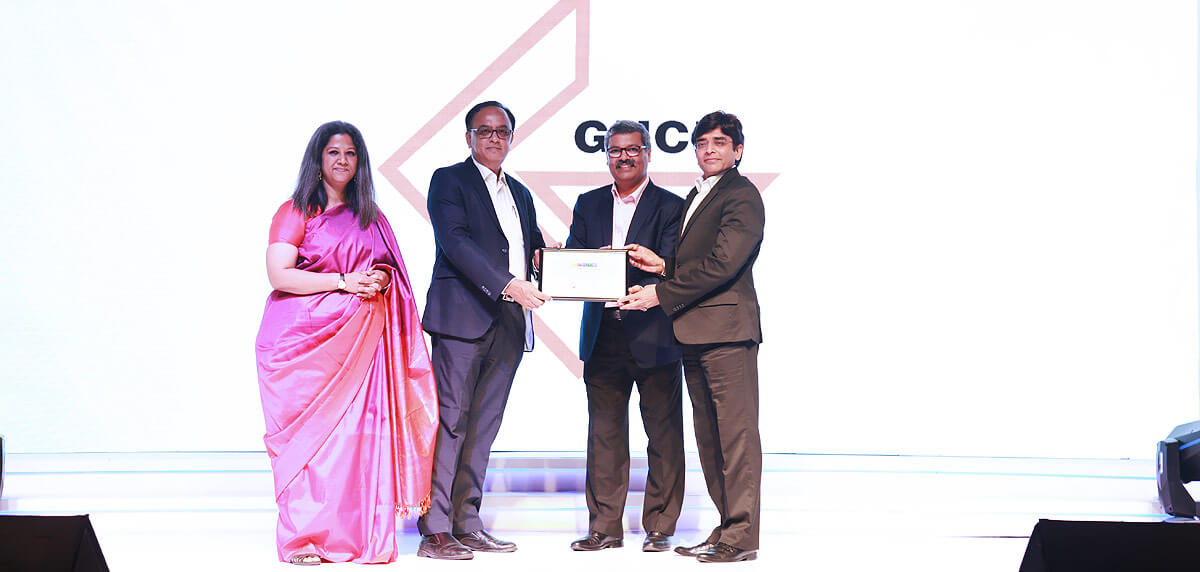 GHCL Team Receiving Great Place to Work Award